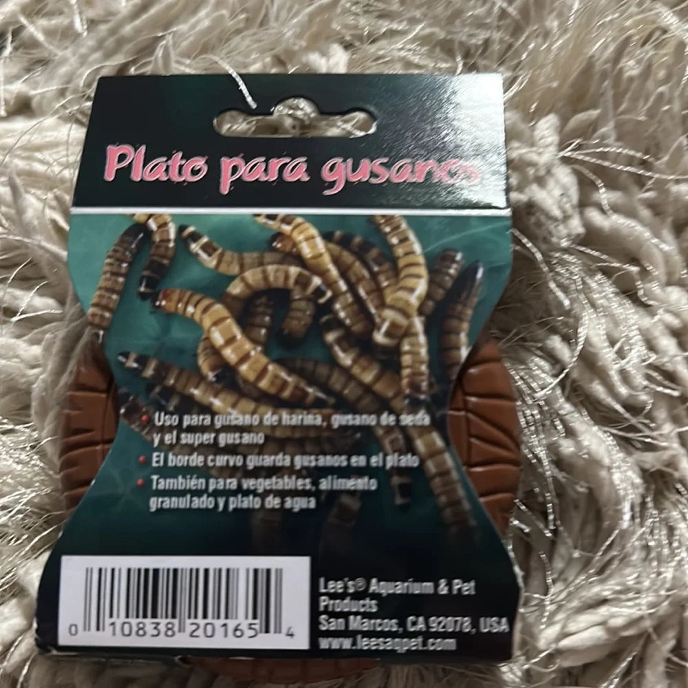 Meal worm dish